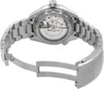 ساعه من007 OMEGA بلون مينا كحلي وسير فضي من الستانليس ستيل