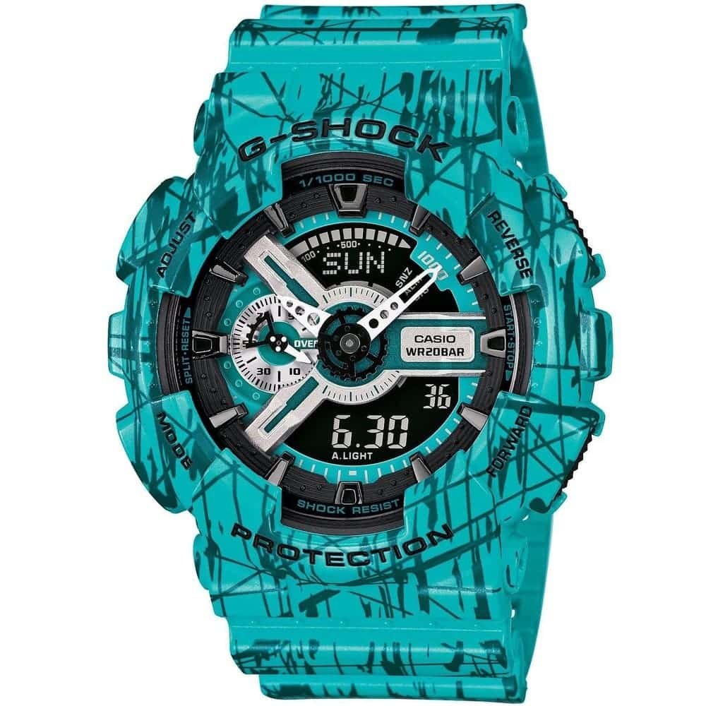 ساعه كاسيو جي شوك للرجال GA-110SL-3A ساعه كاسيو جي شوك للرجال GA-110SL-3A