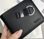 طقم Calvin Klein محفظة +ميدالية جلد طبيعي