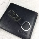 محفظة كالفن كلاين وميدالية CK رجالي اسود