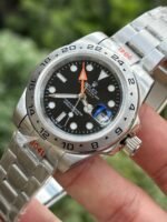 ساعه رولكس اكسبلورَر مينا اسود ميرور أوريجنال Rolex