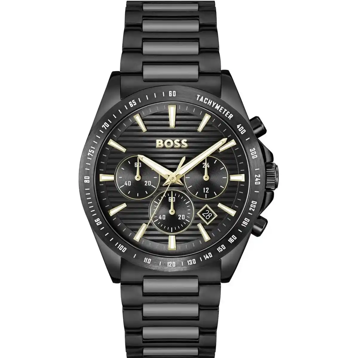 1514291-hugo-boss-watch-men-black-dial-metal-strap-egypt Hugo Boss Watch For Men 1514291 - الصورة 1