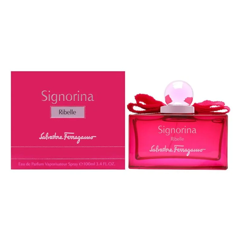 salvatore ferragamo signorina ribelle eau de parfum 100ml for women Salvatore Ferragamo Signorina Ribelle Eau de Parfum 100ml original women fragrance bottle