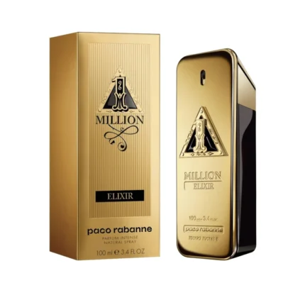 Paco Rabanne One Million Elixir Parfum Intense 100ml original men fragrance bottle