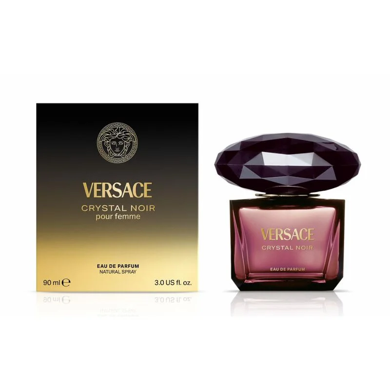 versace crystal noir eau de parfum 90ml for women Versace Crystal Noir Eau de Parfum 90ml original women fragrance bottle