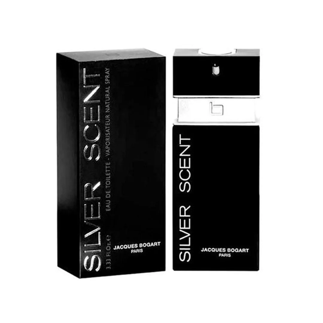 auto draft Jacques Bogart Silver Scent Eau de Toilette 100ml original men fragrance bottle