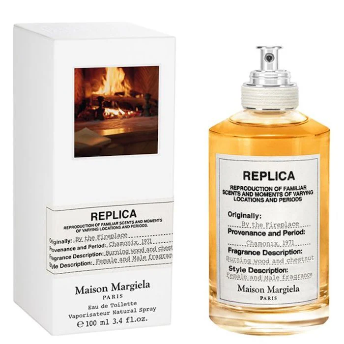 maison margiela replica by the fireplace eau de toilette 100ml unisex Maison Margiela Replica By the Fireplace Eau de Toilette 100ml original unisex fragrance bottle