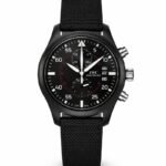 ⁦ساعة IWC Pilot’s Watch Double Chronograph TOP GUN Ceratanium⁩ - الصورة ⁦2⁩