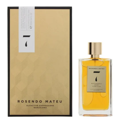 rosendo mateu nº 7 patchouli oud vanilla eau de parfum 100ml unisex