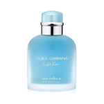 Dolce Gabbana Light Blue Eau Intense men 100ml perfume bottle
