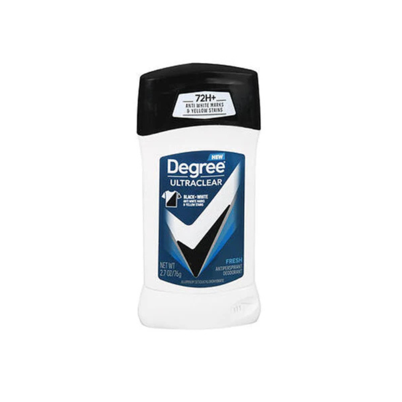 degree men ultraclear antiperspirant stick black + white 72h Degree Men UltraClear Antiperspirant Stick Black White no stains